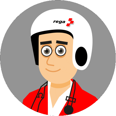 Schweizerische Rettungsflugwacht Rega Sticker