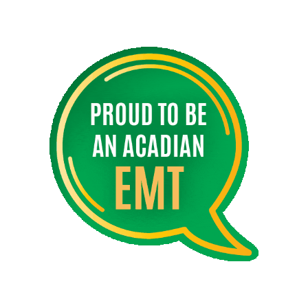 Medic Emt Sticker by Acadian Companies