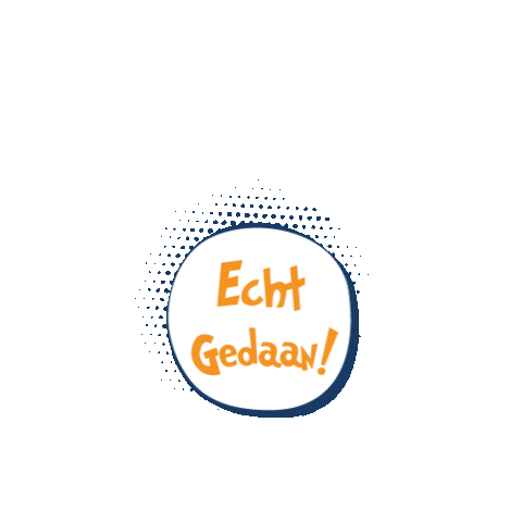 Echte Spierkracht Sticker