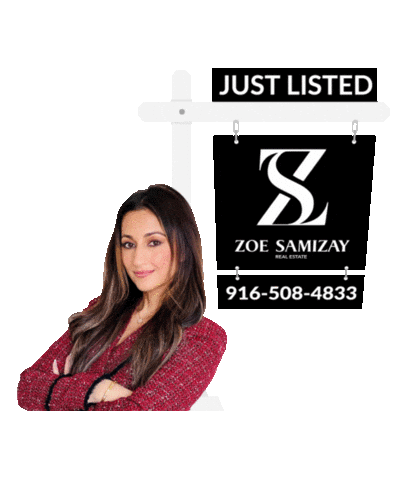 Zoe Samizay Sticker by Zohra Samizay Realtor
