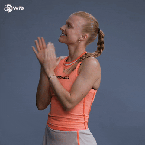 Harriet Dart Applause GIF by WTA