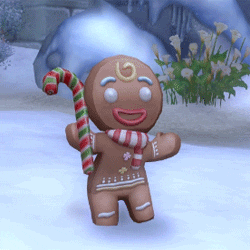 A gingerbread cookie dances with excitement about this week's reality TV premieres