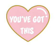 Heart Quote Sticker by P.Louise Makeup Academy