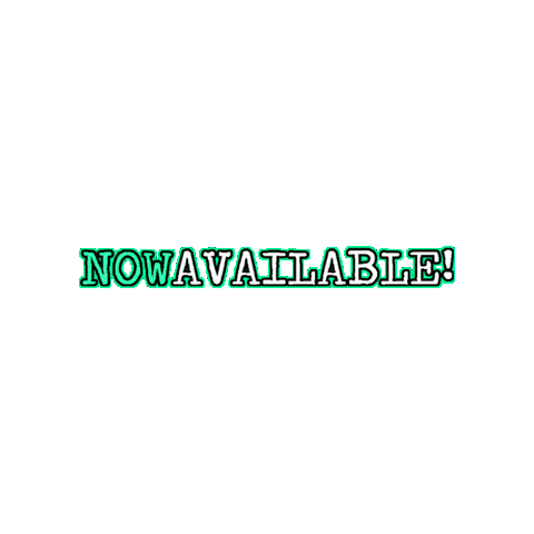 Available Now Sticker