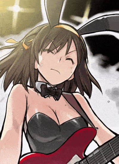 Haruhi Suzumiya Fire GIF