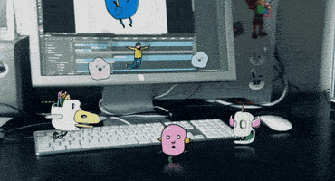 happy characters GIF by kidmograph