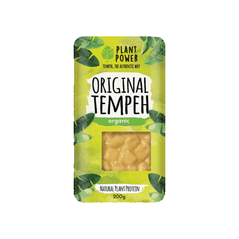 Plant Power Tempeh Sticker