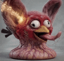 Listen Angry Bird GIF