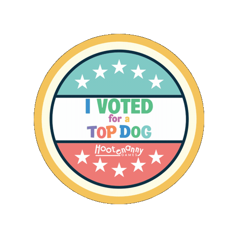 Top Dog Sticker by Hootenanny Games