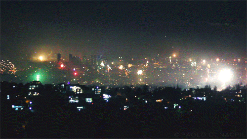 new year fireworks GIF
