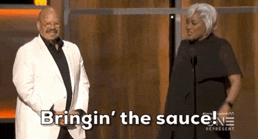 donna brazile bringin the sauce GIF by 50th NAACP Image Awards