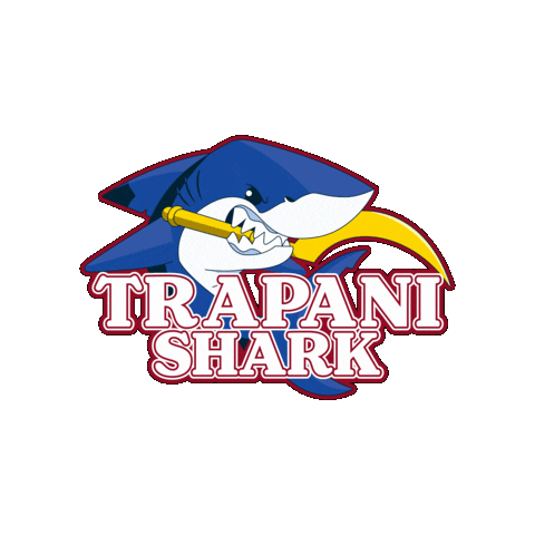 Trapani Shark Official Sticker