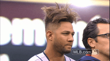Houston Astros Hair GIF by MLB
