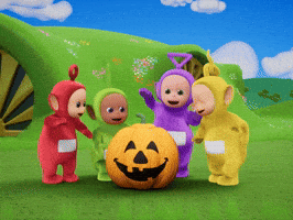 Tinky Winky Halloween GIF by Teletubbies