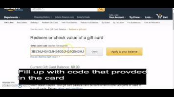 sandraericson amazon code gift card redeem GIF
