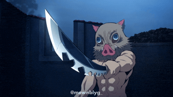 Demon Slayer Inosuke GIF