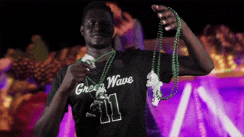 New Orleans Parade GIF by GreenWave