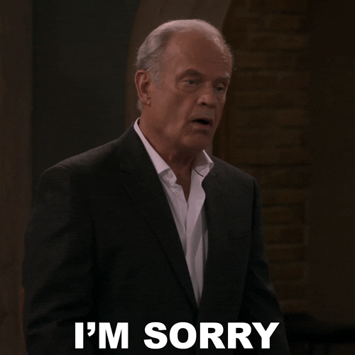 Im Sorry Kelsey Grammer GIF by Paramount+