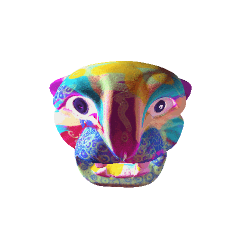 Skull Jaguar Sticker