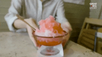 cool down shaved ice GIF by Great Big Story