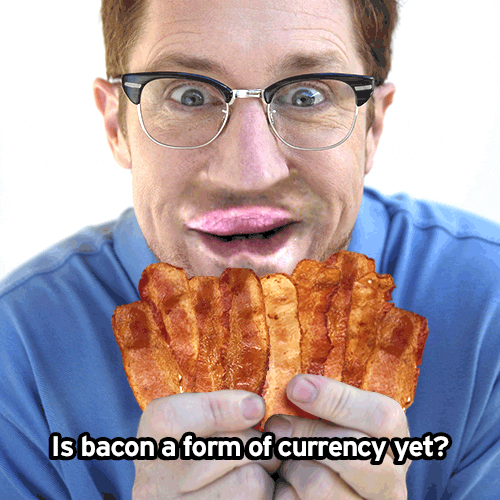 Money Bacon Gif By At America’S Diner We Pronounce It GIF
