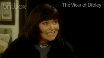 dawnfrench smile GIF by britbox