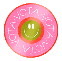 Voto Latino Go Vote Sticker by Fabiola Lara / Casa Girl