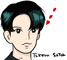 Takeru Sticker