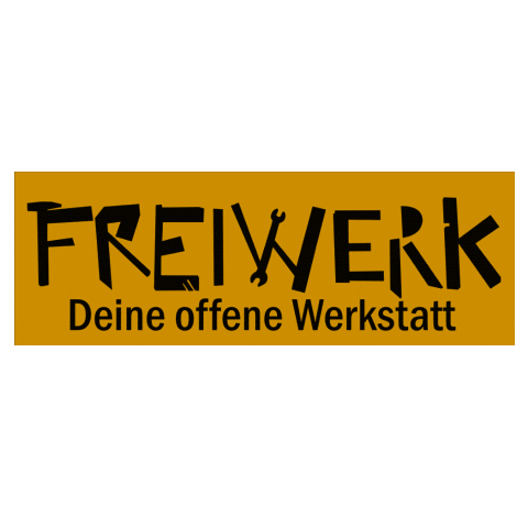 Werkstatt Sticker by FreiWerk Paderborn