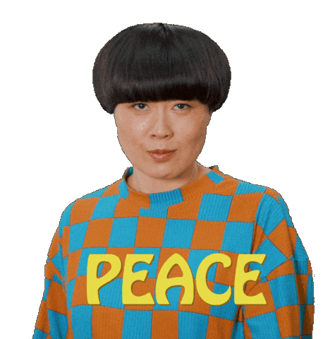 Peace Sticker by Atsuko Okatsuka