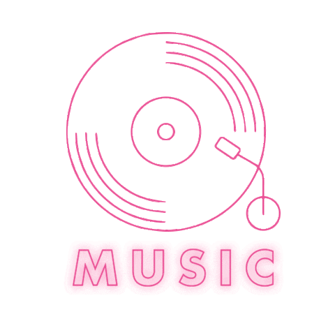 Dj Neon Sticker by ROTTERDAMP