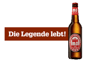 Bier Mo Sticker by Mahn & Ohlerich