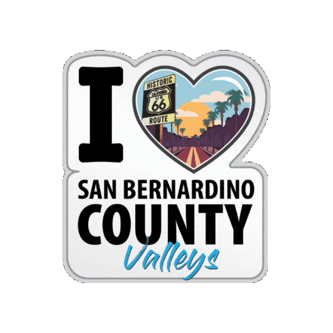 Sbcounty Sticker by San Bernardino County