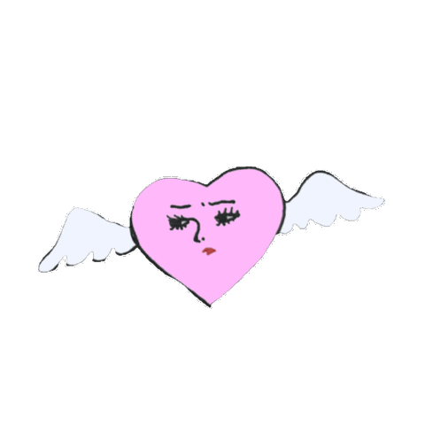 I Love Heart Sticker