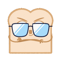 Glasses Inspect Sticker by gossekidd