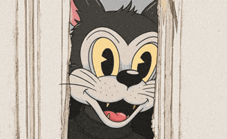 Looking Stephen King GIF by Degen Toonz