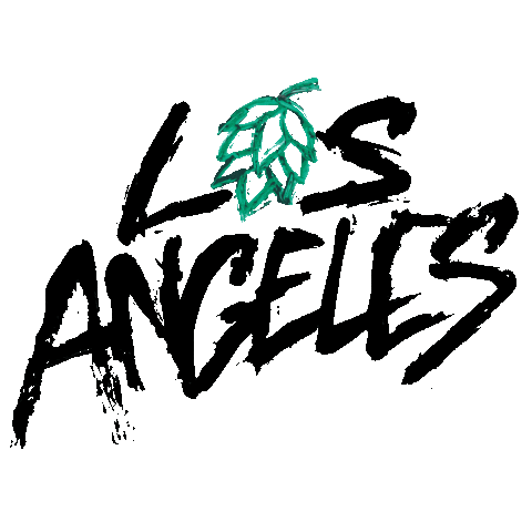 Losangeles Sticker by Hopped LA