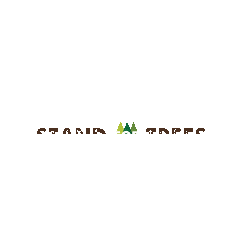 Stand For Trees Sticker