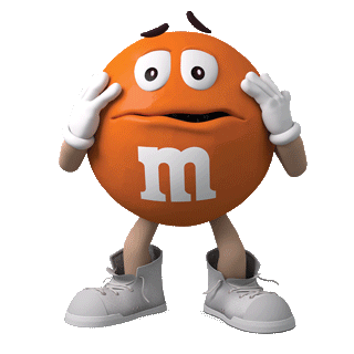 Scared M&M Sticker by M&M'S Chocolate for iOS & Android | GIPHY