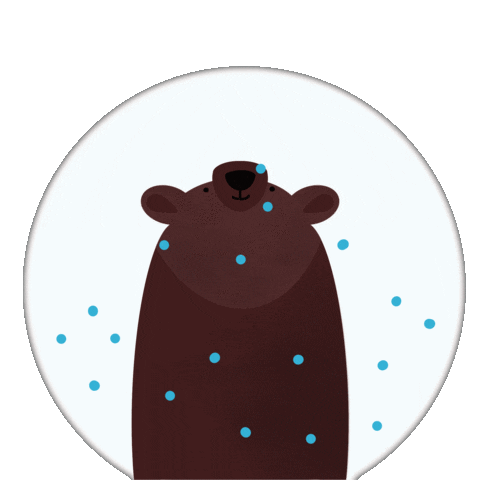 Winter Solstice Christmas Sticker