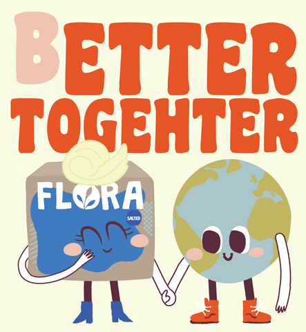 Better Together Love GIF by Flora Plant