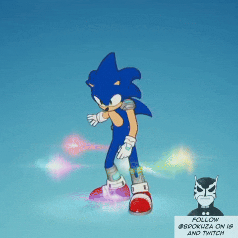 Sonic The Hedgehog Fortnite Dance GIF