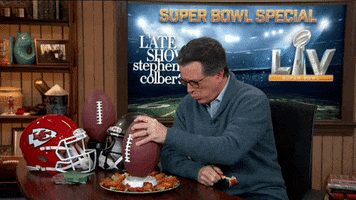 Stephen Colbert Chiefs GIF by The Late Show With Stephen Colbert