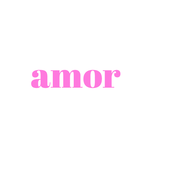 Amor Sticker