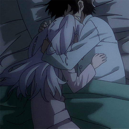 Nichijou anime sleepy GIF - Find on GIFER