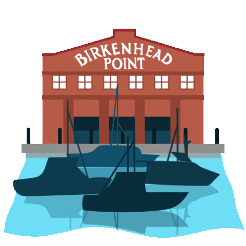 Birkenhead Point Sticker