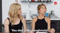 We-tried-the-new-reeses-krispy-kreme-doughnuts GIFs - Get the best GIF