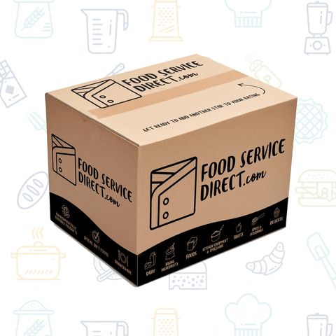 Delivery Box GIF by Food Service Direct