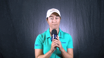 womens golf mic drop GIF by LPGA