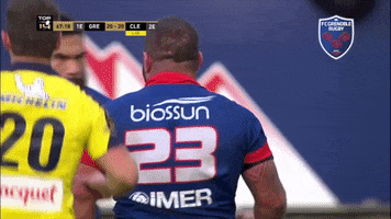 fc grenoble head GIF by FCG Rugby